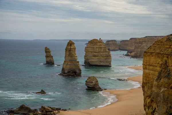 Paesaggio Naturale Con Dodici Apostoli Australia Concetto Viaggio — Foto Stock