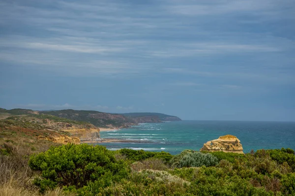 Paisaje Natural Con Doce Apóstoles Australia Concepto Viaje — Foto de Stock