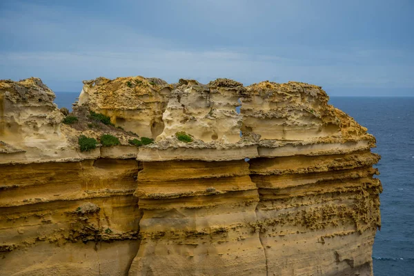 Paisagem Natural Com Doze Apóstolos Austrália Conceito Viagem — Fotografia de Stock