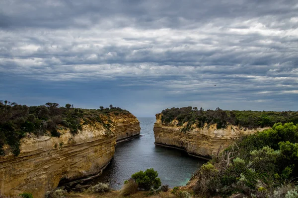 Природный Ландшафт Двенадцатью Апостолами Австралия Концепция Путешествия — стоковое фото