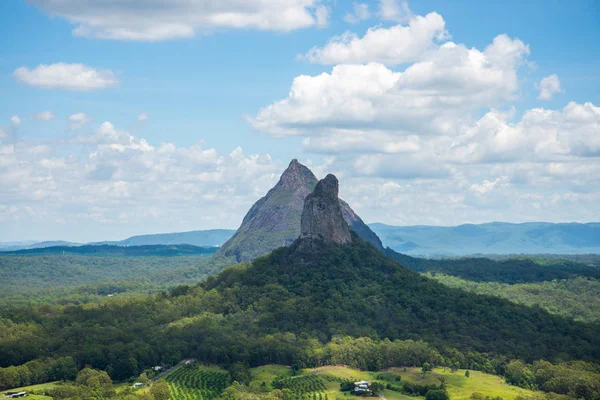 Paisagem Natural Das Montanhas Glasshouse Austrália — Fotografia de Stock