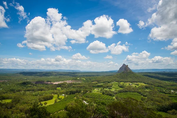 Paisagem Natural Das Montanhas Glasshouse Austrália — Fotografia de Stock