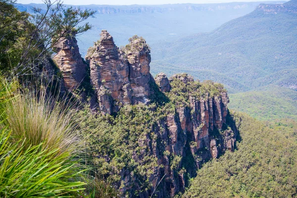 Viajando Pelo Parque Nacional Blue Mountains Austrália — Fotografia de Stock