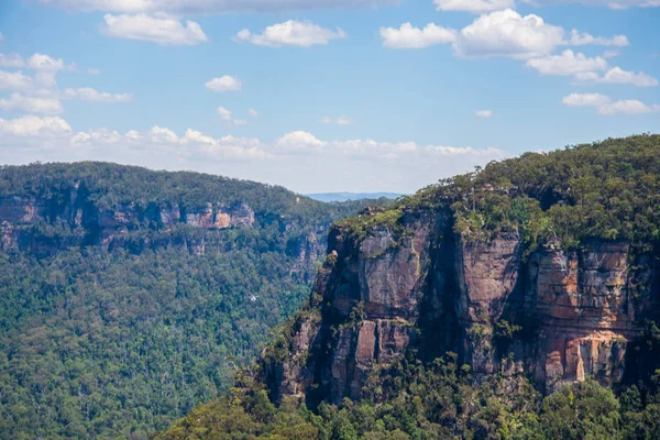 Viajando Pelo Parque Nacional Blue Mountains Austrália — Fotografia de Stock