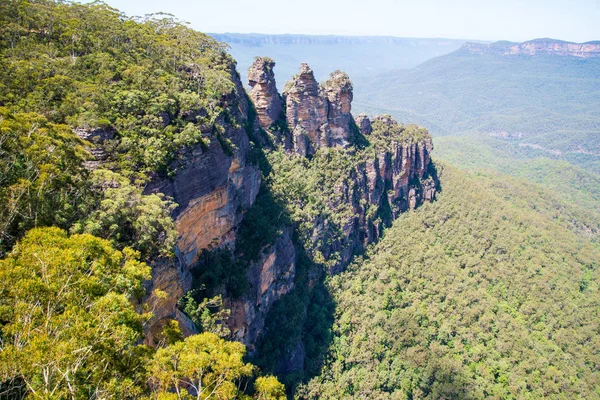 Viajando Pelo Parque Nacional Blue Mountains Austrália — Fotografia de Stock