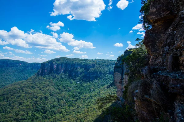 Utazás Blue Mountains Nemzeti Park Ausztrália — Stock Fotó