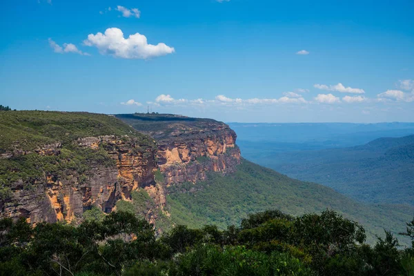 Viajando Pelo Parque Nacional Blue Mountains Austrália — Fotografia de Stock