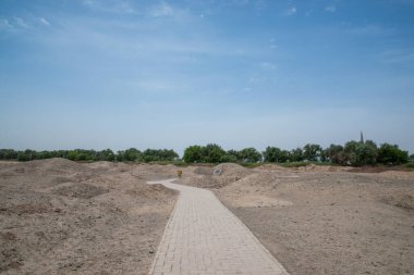 Gaochang şehrindeki antik Astana mezarları, Turpan, Çin