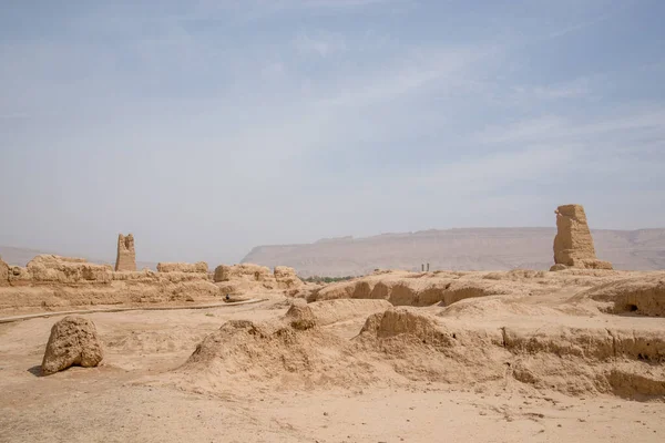 Ruinen Der Antiken Stadt Gaochang Turpan China Mit Mehr Als — Stockfoto