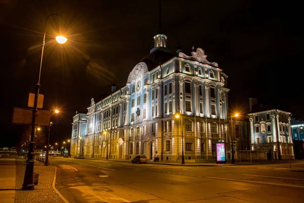 Céu Noturno Incrível São Petersburgo Conceito Viagem — Fotografia de Stock