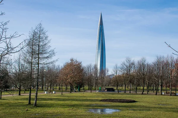 Подорож Росії Краєвиди Санкт Петербурга — стокове фото