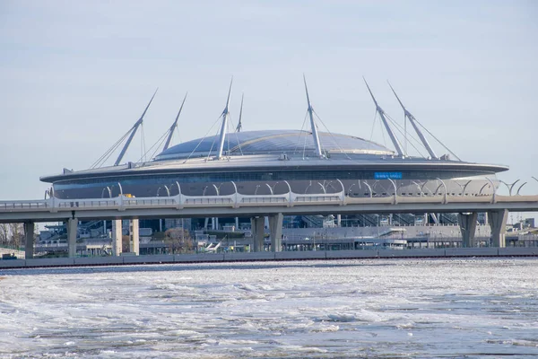 Reizen Door Rusland Petersburg Sightseeing Het Winterseizoen — Stockfoto