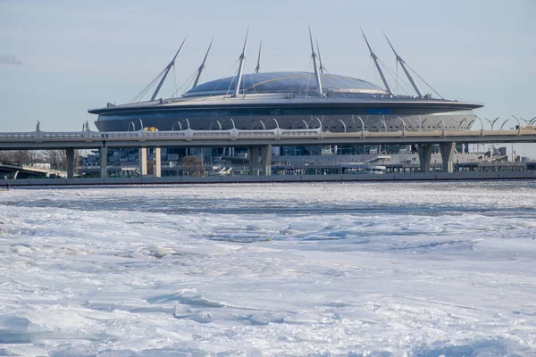 Подорож Росії Санкт Петербурзька Екскурсія Зимовий Сезон — стокове фото