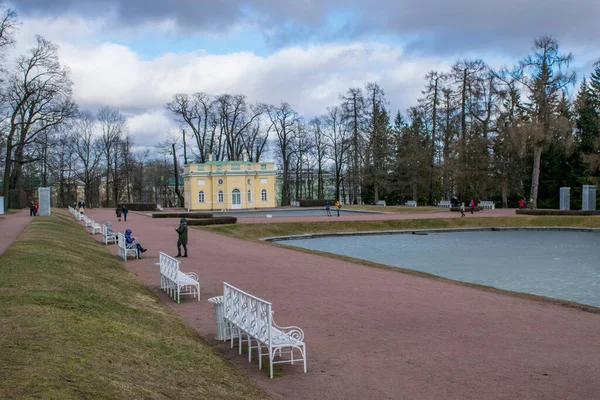 Galerie Cameron Parku Catherine Carskoe Selo Petrohrad Rusko — Stock fotografie