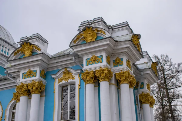 Uitzicht Paviljoen Hermitage Catherine Park Tsarskoye Selo Rusland — Stockfoto