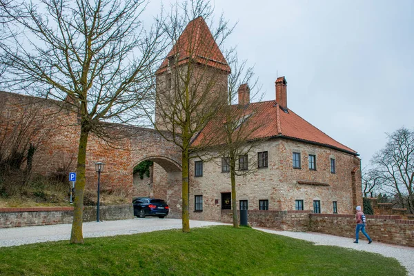 Landshut Germany March 2020 Trausnitz Castle Medieval Castle Situated Landshut — Stock Photo, Image