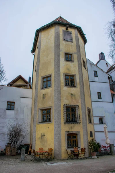 Landshut Deutschland März 2020 Der Blick Auf Das Historische Zentrum — Stockfoto