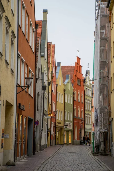 Landshut Germany March 2020 View Historical Center Landshut Bavaria — Stock Photo, Image