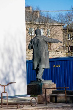 Hermann kalesinin Narva, Estonya 'daki manzarası