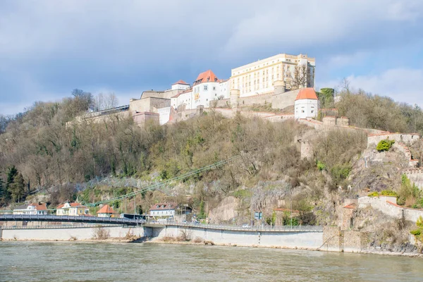 Fortaleza Veste Oberhaus Passau Alemania — Foto de Stock