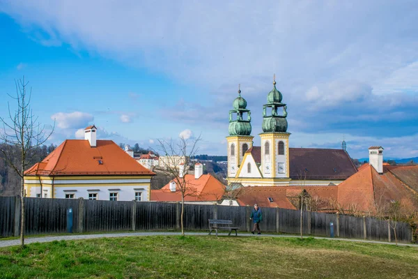 Vacker Utsikt Över Vacker Medeltida Arkitektur — Stockfoto