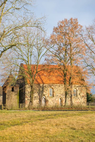 Вид Старой Церкви Дневное Время Архитектурная Концепция — стоковое фото