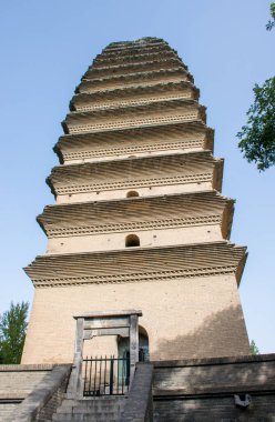 Xi 'an, Shaanxi, Çin' deki Dev Vahşi Kaz Pagoda