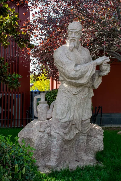 Xian Cina Ottobre 2019 Statua Del Popolo Della Dinastia Tang — Foto Stock