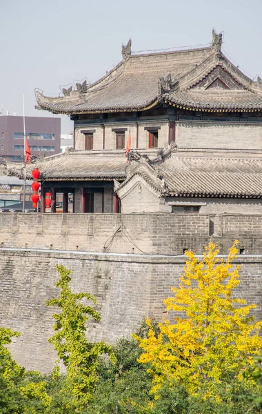 Xian China 2019 Xian City Wall Day Tour Ancient Town — 스톡 사진