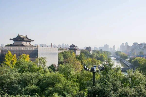 Xian Chine Octobre 2019 Excursion Une Journée Xian City Wall — Photo