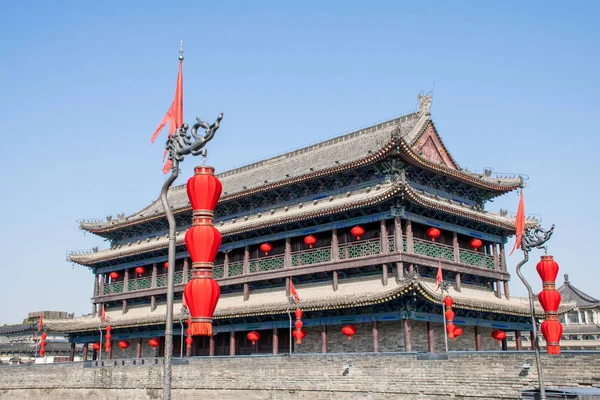 Xian China Oktober 2019 Xian City Wall Dagtocht Door Oude — Stockfoto