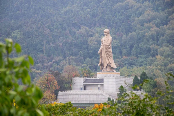 2019 Louguantai China October 2019 Statue Lao Tzu Louguantai Temple — 스톡 사진