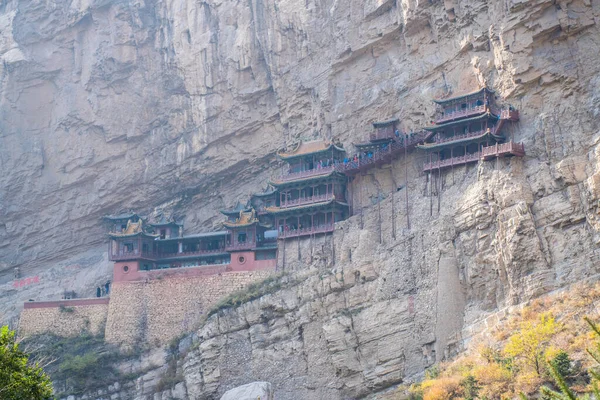 Άποψη Του Taoist Μοναστήρι Κοντά Στην Πόλη Datong Στην Επαρχία — Φωτογραφία Αρχείου