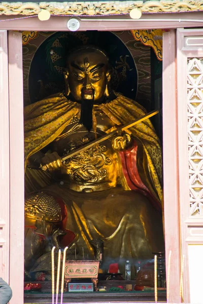 Статуя Будды Храме Таиланда — стоковое фото