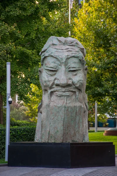 Statue King Memorial Park — 图库照片