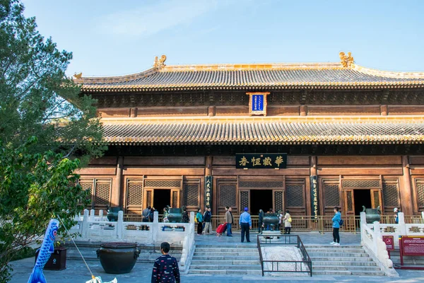 Uitzicht Traditionele Chinese Architectuur Overdag Reisconcept — Stockfoto