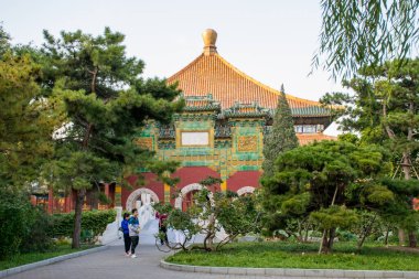 Geleneksel Çin mimarisi, seyahat konsepti 