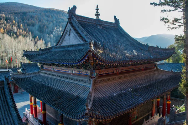 Παραδοσιακό Βουδιστικό Ναό Ταξιδιωτική Έννοια — Φωτογραφία Αρχείου