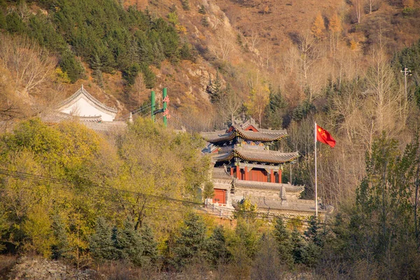 传统佛寺 旅游观念 — 图库照片