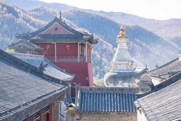 Παραδοσιακή Κινεζική Αρχιτεκτονική Ταξιδιωτική Έννοια — Φωτογραφία Αρχείου