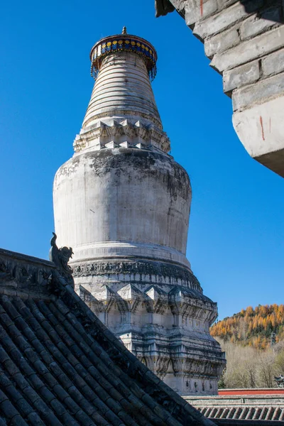 Temple Bouddhiste Traditionnel Concept Voyage — Photo