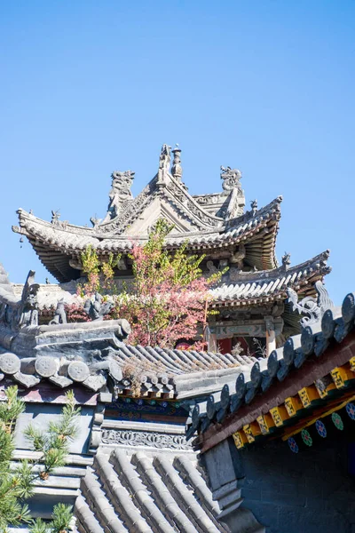 Arquitetura Tradicional Chinesa Conceito Viagem — Fotografia de Stock