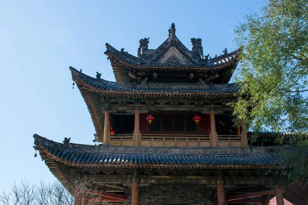 Temple Architecture Traditionnelle Chinoise Concept Voyage — Photo