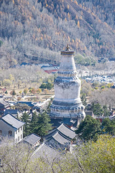 Templo Arquitectura Tradicional China Concepto Viaje — Foto de Stock