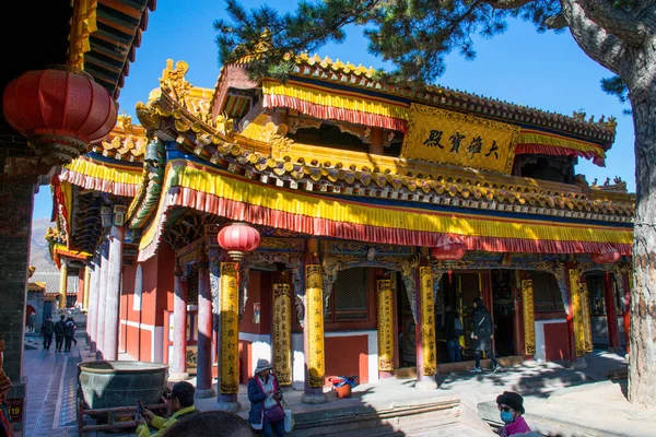 Templo Budista Tradicional Conceito Viagem — Fotografia de Stock