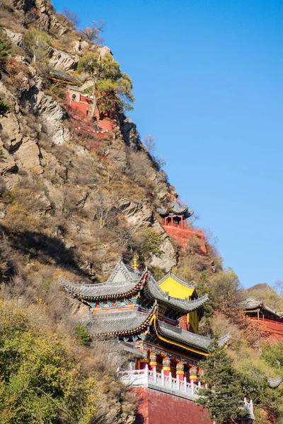 Traditionele Chinese Architectuur Tempel Reisconcept — Stockfoto