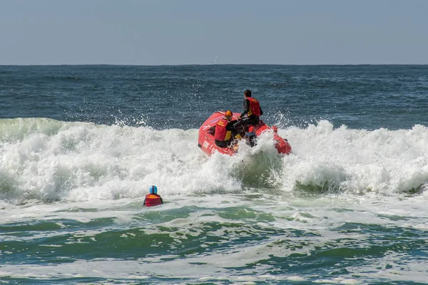 Cronulla Austrália 2020 Treinamento Salvamento Surfistas Andamento Pick Resgate Wanda — Fotografia de Stock