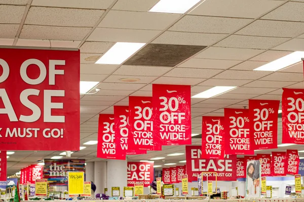 Sydney Australia 2020 Percent Storewide Sale Sign — Stock Photo, Image