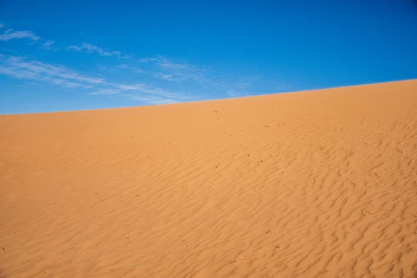 Ripple Sand Dunes Blue Sky Background Perry Sandhills Australia — Stock Photo, Image