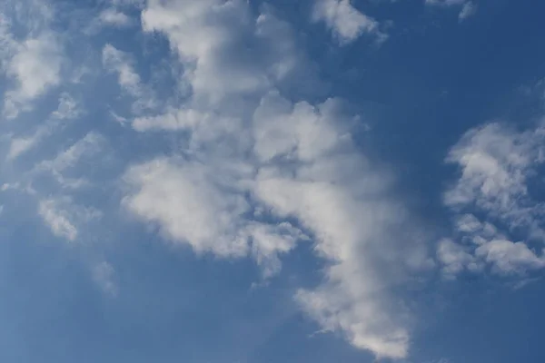 Blue Sky White Clouds Nature Background — Stock Photo, Image